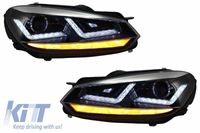 Faruri Osram LED VW Golf 6 VI (2008-2012) Crom LEDriving Dinamic