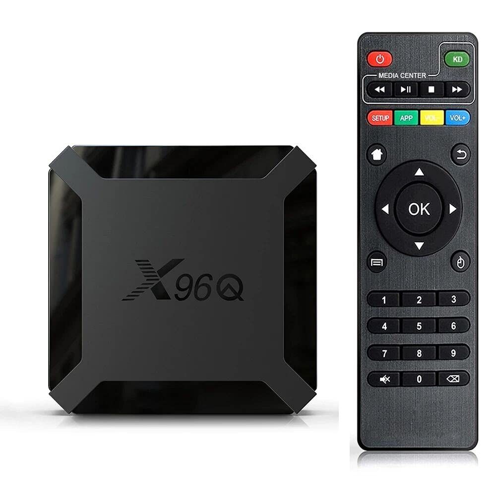 Android 10.0 TV Box X96Q,2GB RAM/16GB ROM Allwinner H313 Quad-Core