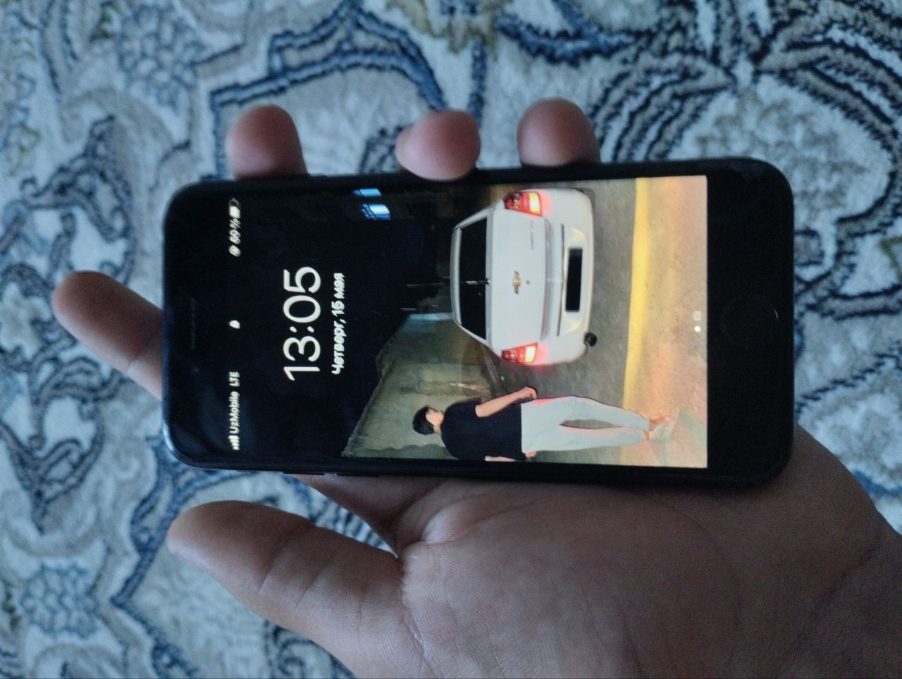 Iphone 7 128gb 100% atb bo aybi ekran qoyw kk 150 ga