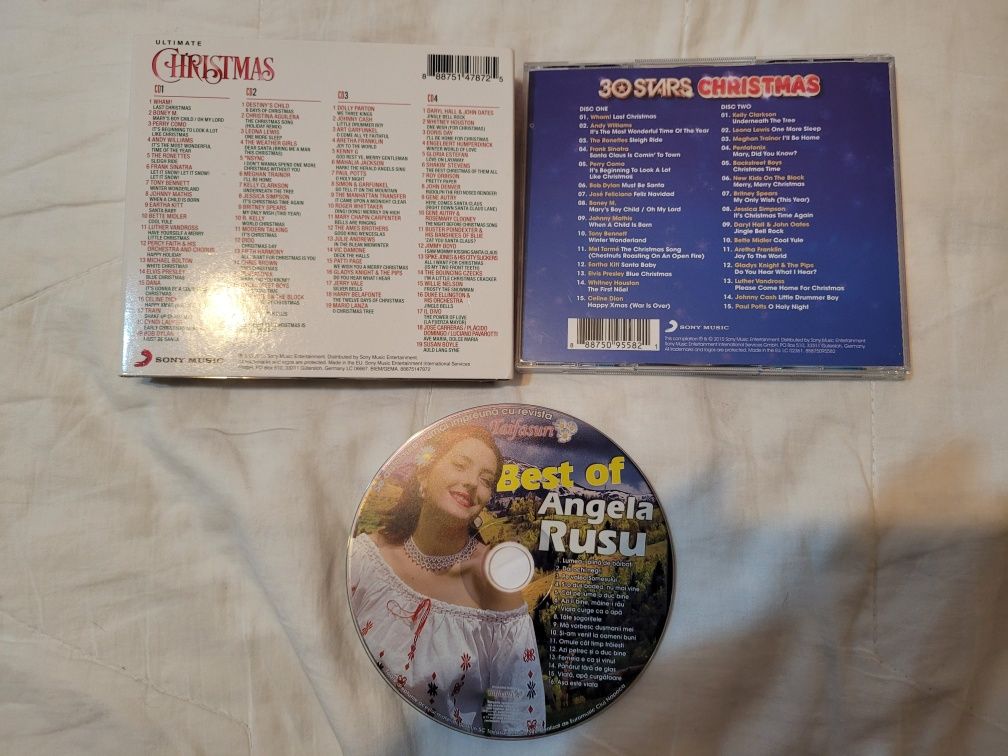 Negociabil 4Cd Ultimate Christmas,2cd Stars Christmas,cd Angela Rusu