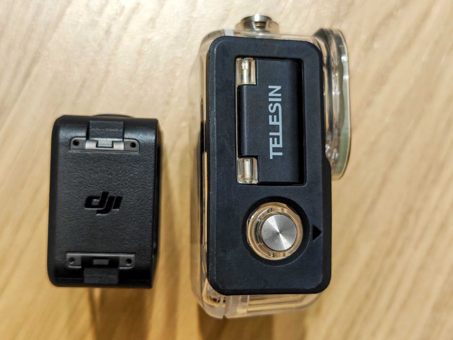 DJI Osmo Action 4+ допълнителна усилена оригинална батерия + аксесоари