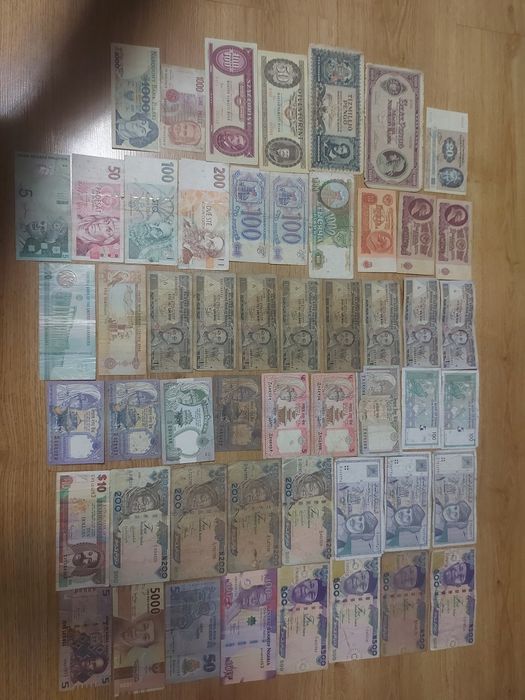 Bancnote,monezi vechi străine