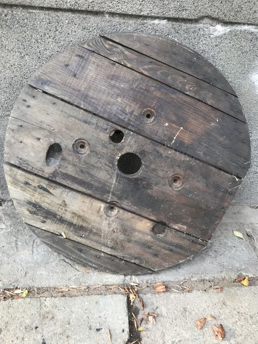 Декоративни колела от макари за кабел