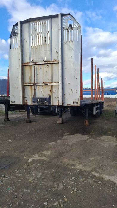 Vand semiremorca transport lemn ZASLAW