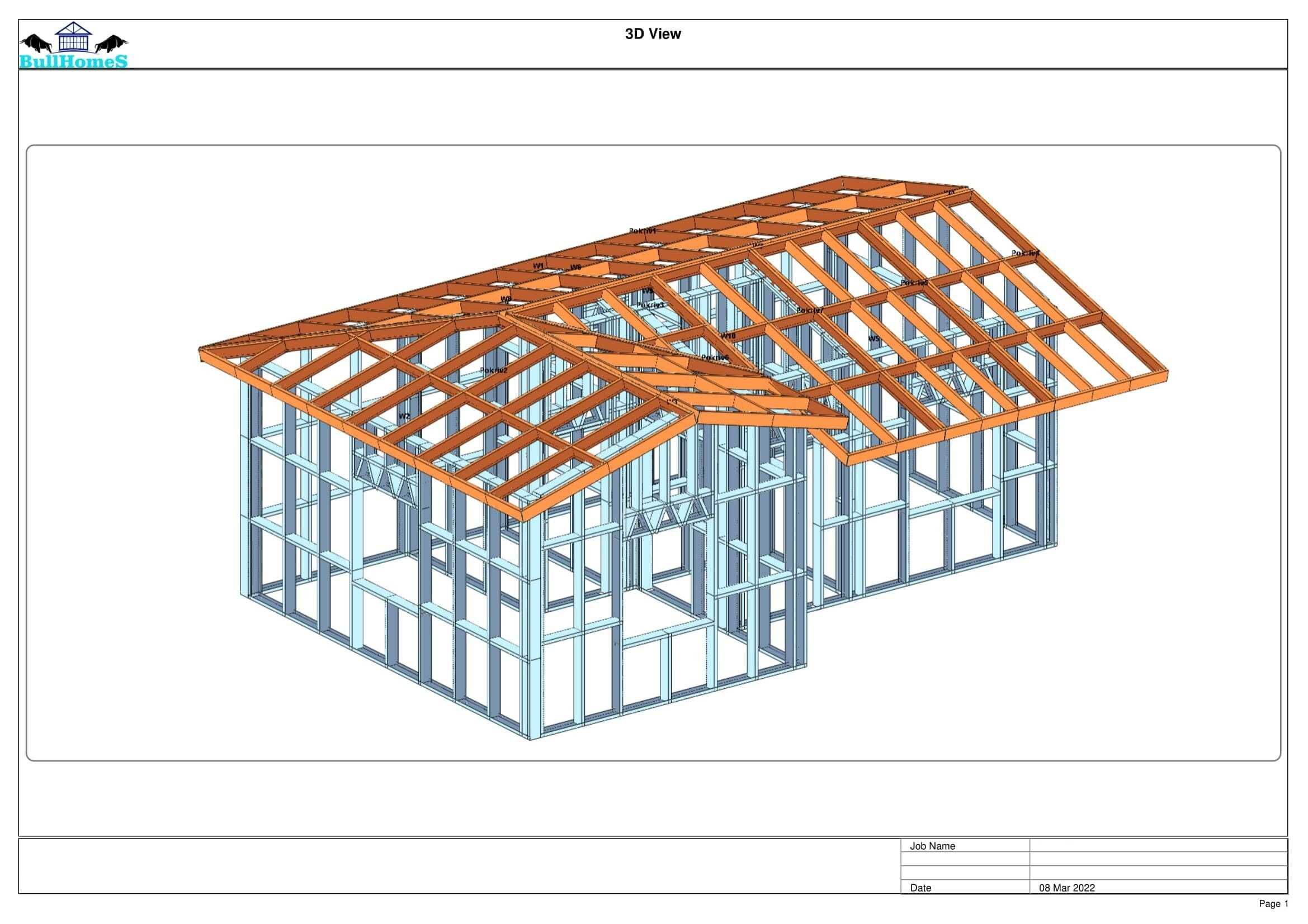 Бунгала, Преместваеми къщи, Контейнери, Фургони 40м2 + WC - 7.8мх5.20