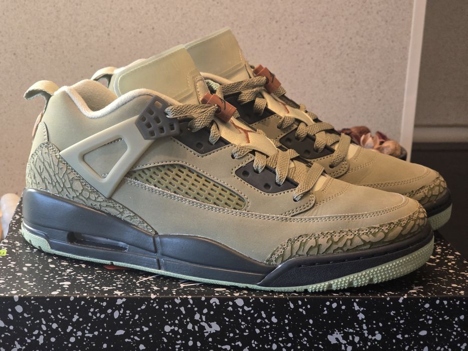 Jordan Spiziki Low Olive Green