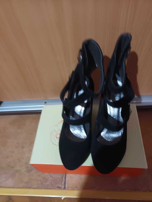 Vand sandale+espadrile din denim