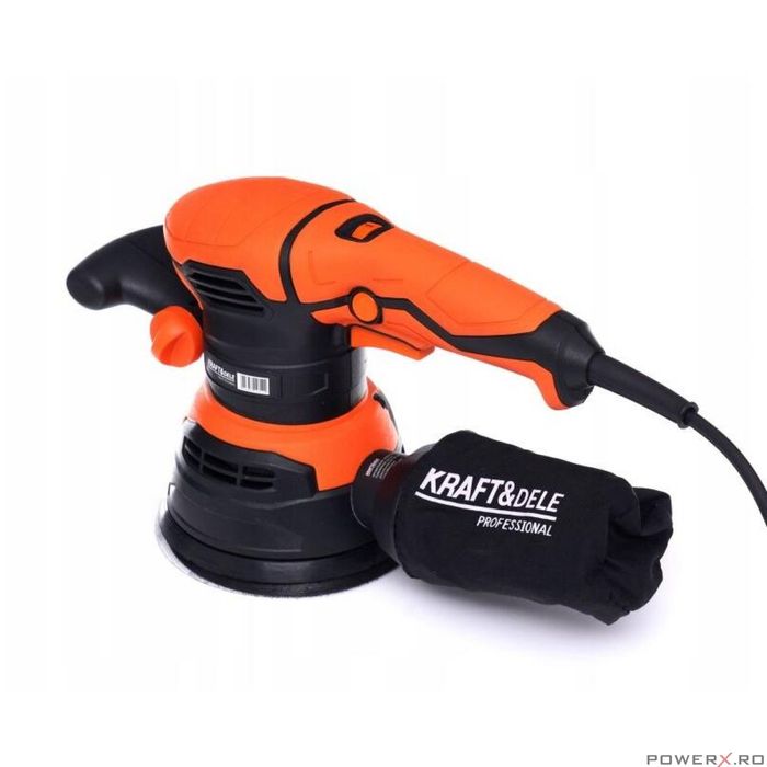 Slefuitor orbital cu sac 3 in 1, pentru lemn, metal, ipsos,1200W,