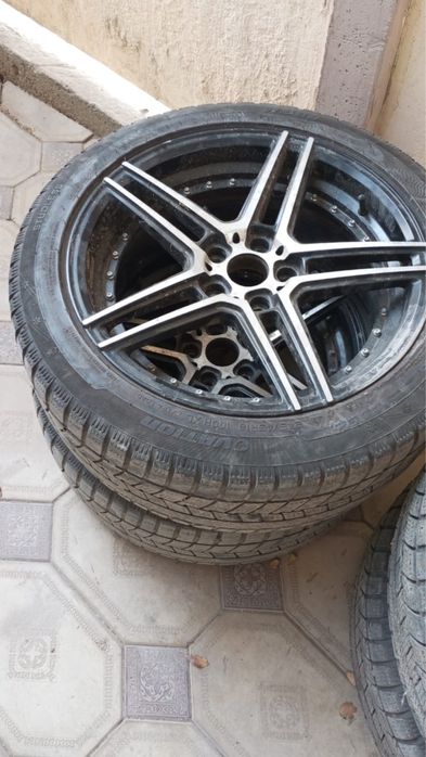 Диски с резиной зимняя на Мерс