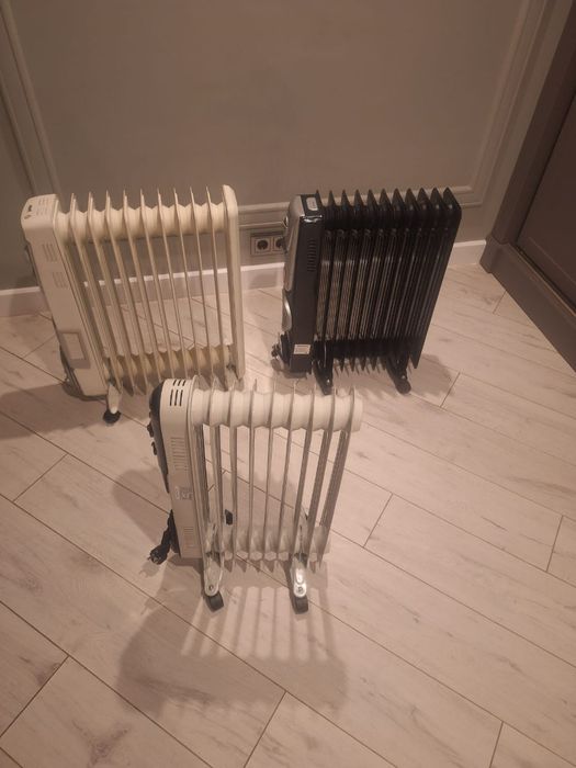 Обогреватели ,почти новые большие по 7000тг маденький 5000