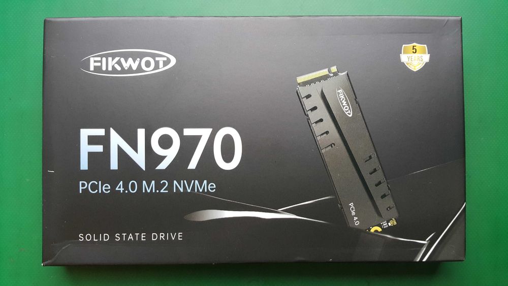 Fikwot FN970 SSD 1 ТБ 7400 МБ/с PCIe4.0 M.2 NVMe