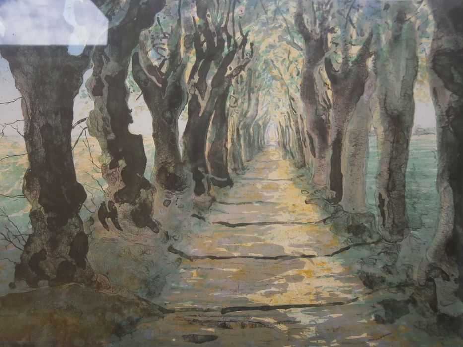 Майсторска литография 72х62см.