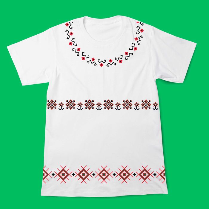 Тениска с шевица , шевици народни мотиви , тениски