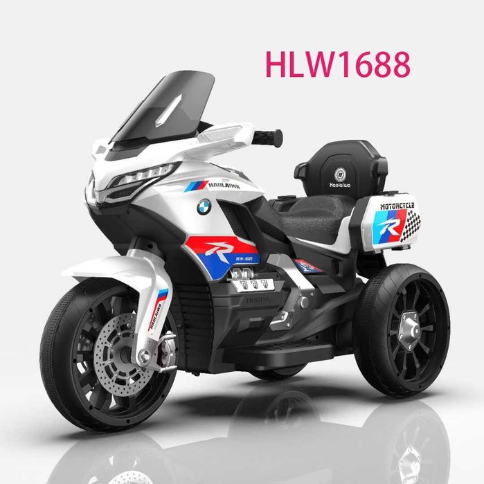 Детский перезаряжаемый трехколесный мотоцикл