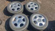 Jante aliaj 5x112 pe 16 Seat Skoda Vw Audi 215/55/16 vara