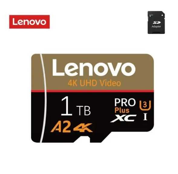 Card MicroSD Lenovo 1 TB 4K UHD Video Sigilat