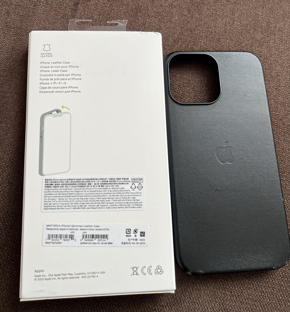 iPhone 13 Pro Max Leather Case