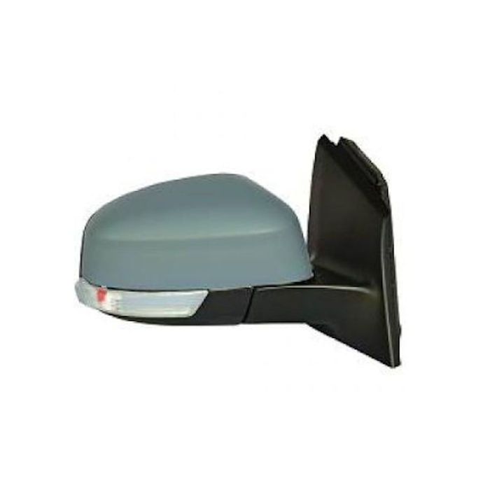 Oglinda exterioara Ford Focus 3 12.202019 partea dreapta View Max crom asferica carcasa prevopsita grunduita reglare electrica cu incalzire 32C1528M, 10 pini, pliabila, cu senzor temperatura, cu lampa
