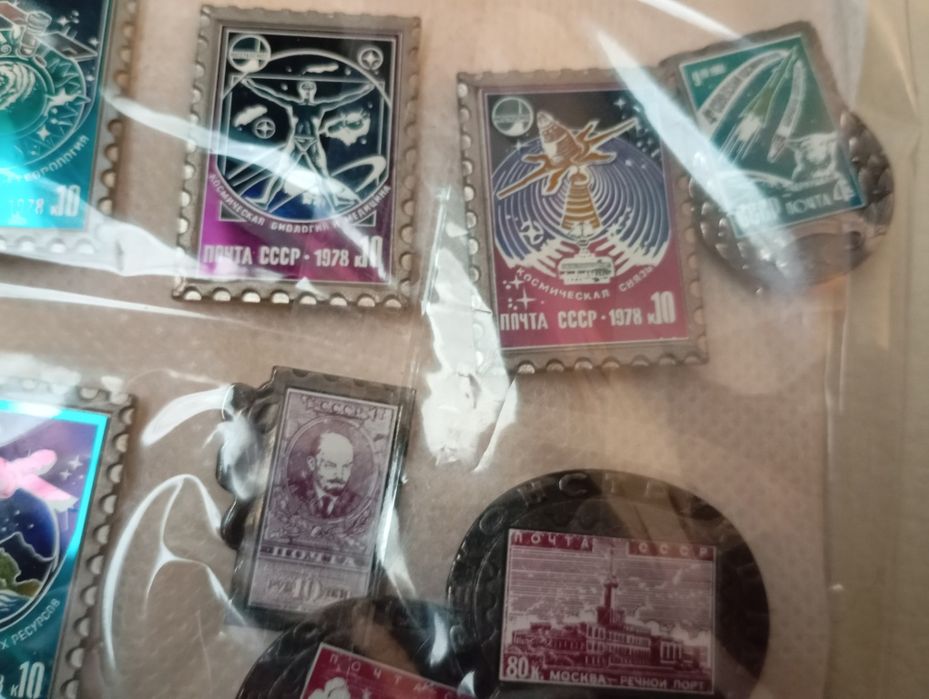 Insigne vintage CCCP cosmos - navale -avioane