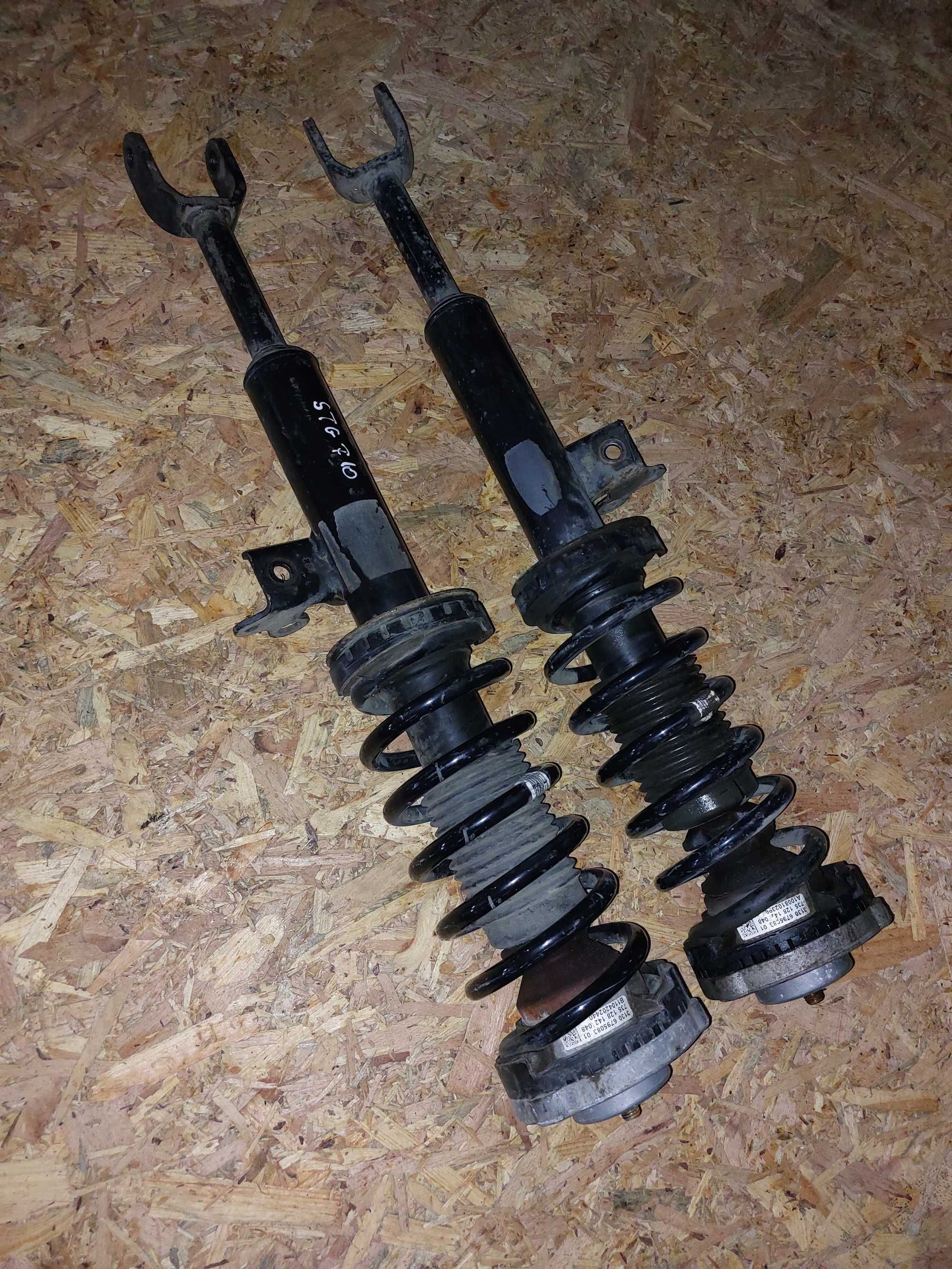 Set amortizoare fata cu arc si flanșă BMW F10 F11 motor N47 520