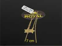Bijuteria Royal CB : Cercei dama aur 14k 1,90gr
