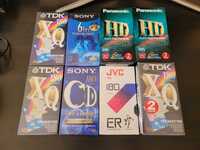 casete video VHS sigilate Sony TDK JVC Panasonic
