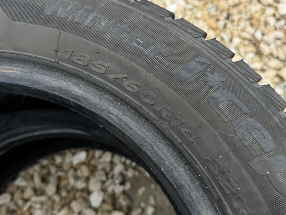 ЗИМНИ ГУМИ HANKOOK 185/60 R14 Добро състояние