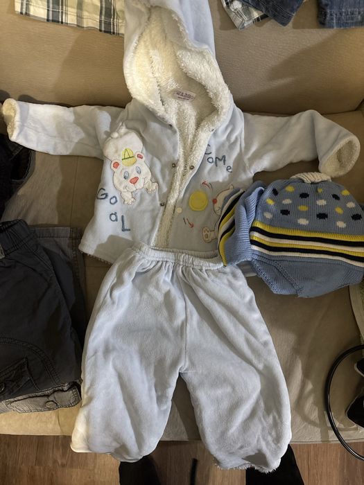 Лот зимни дрехи за бебе момче