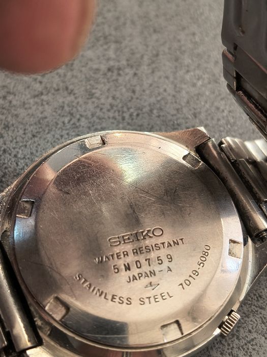 Seiko automatic 7019 A