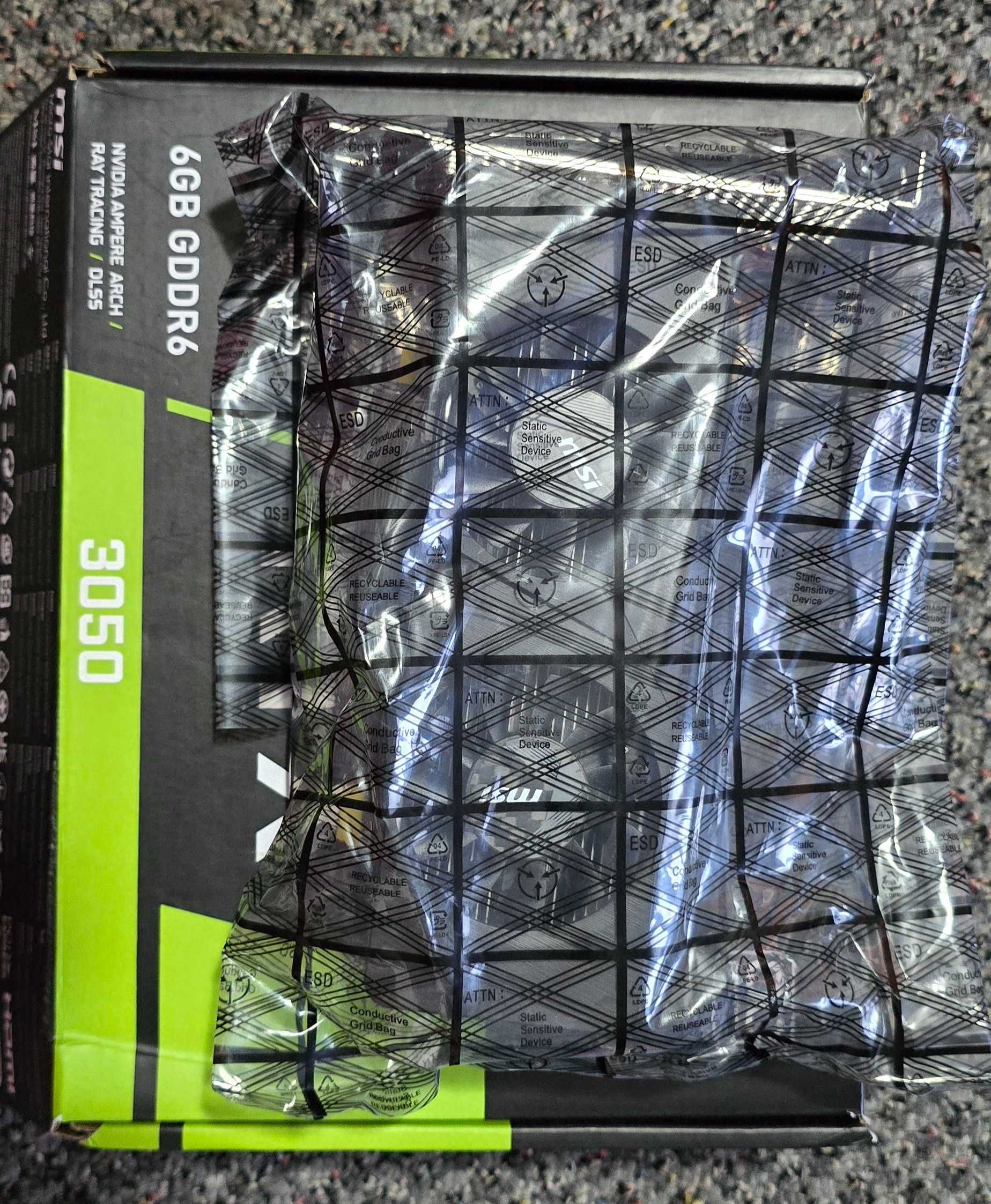 Placa video MSI GeForce RTX 3050 LP 6G OC 6GB GDDR6 LowProfile + CADOU