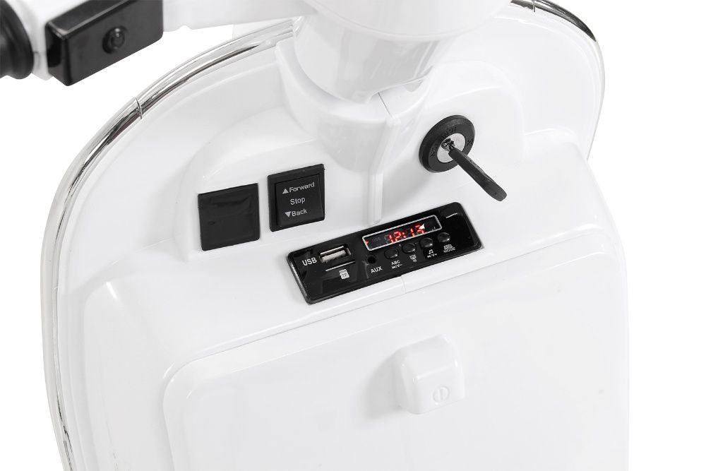 Motoretă pentru Copii, Vespa , PX150 ,12 V 7 ap, 1 Loc