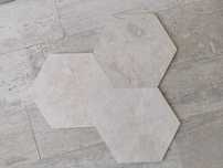 Travertin chituit model Hexagon