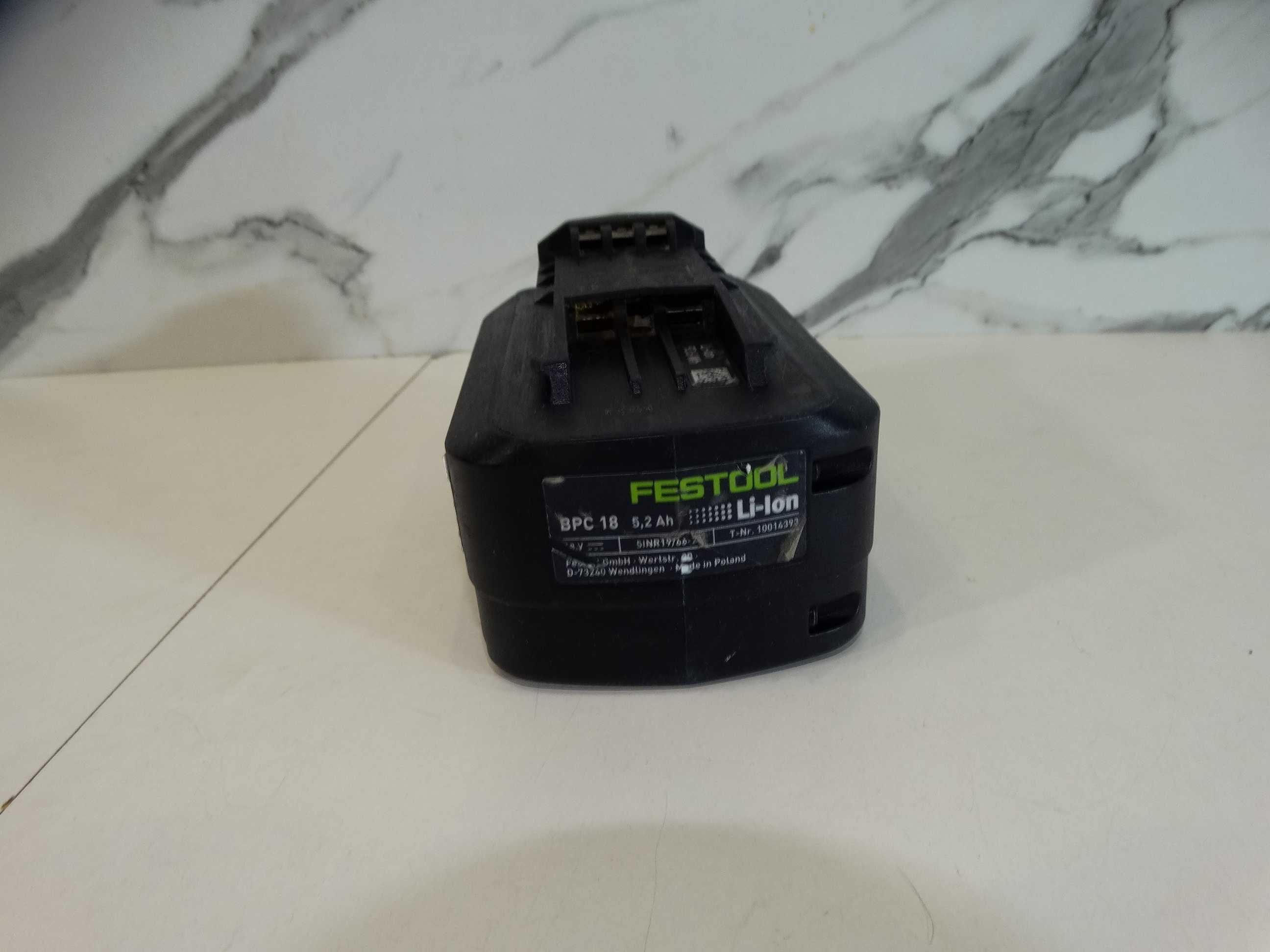 Festool BPC 18 / 5.2 Ah - Батерия