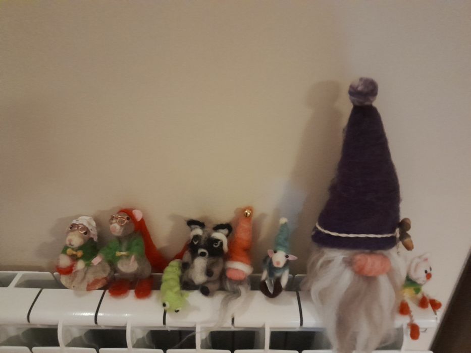 Играчки от плъстена вълна