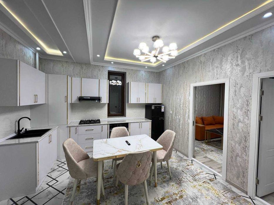 Чиланзар - 13кв 2/3/7 Новостройка с евроремонтом, мебелью и техникой,