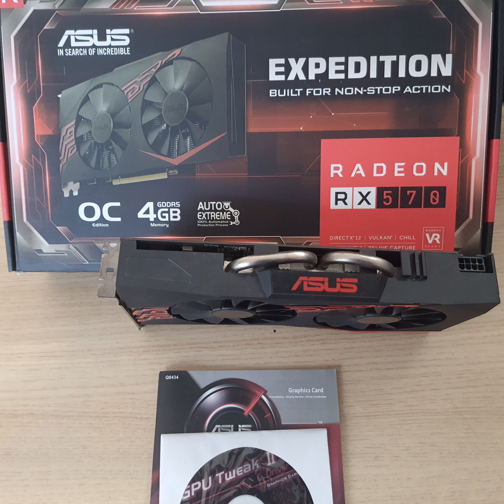 Vand Placa video ASUS RX570 4Gb EXPEDITION