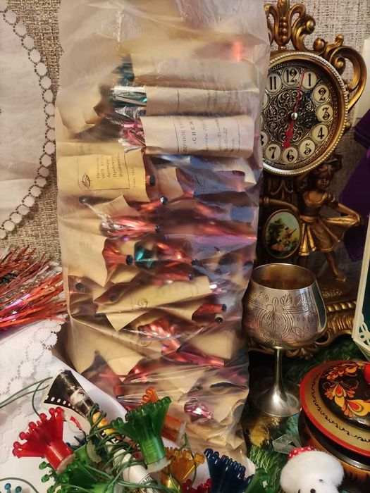 Ёлочная игрушка СССР новая, Снежок