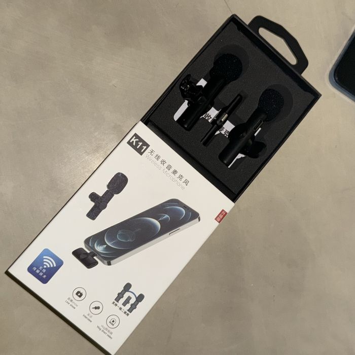 Петличка для айфон lighting для съемки