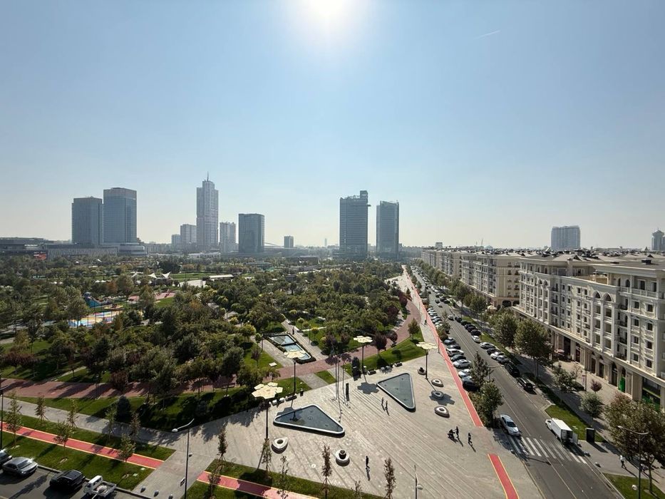 Пентхаус с видом на парк ташкент сити 252м2 + 100м терасса