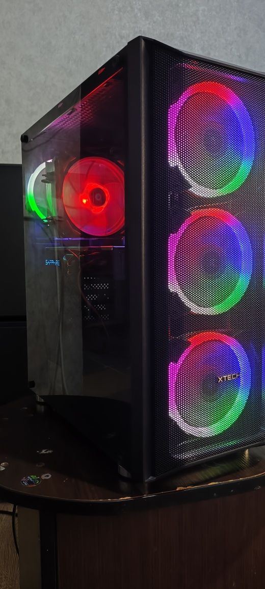 Компьютер для игр i7 8700, rx580 8gb