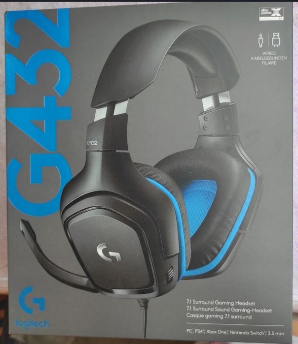 Căști gaming Logitech G432