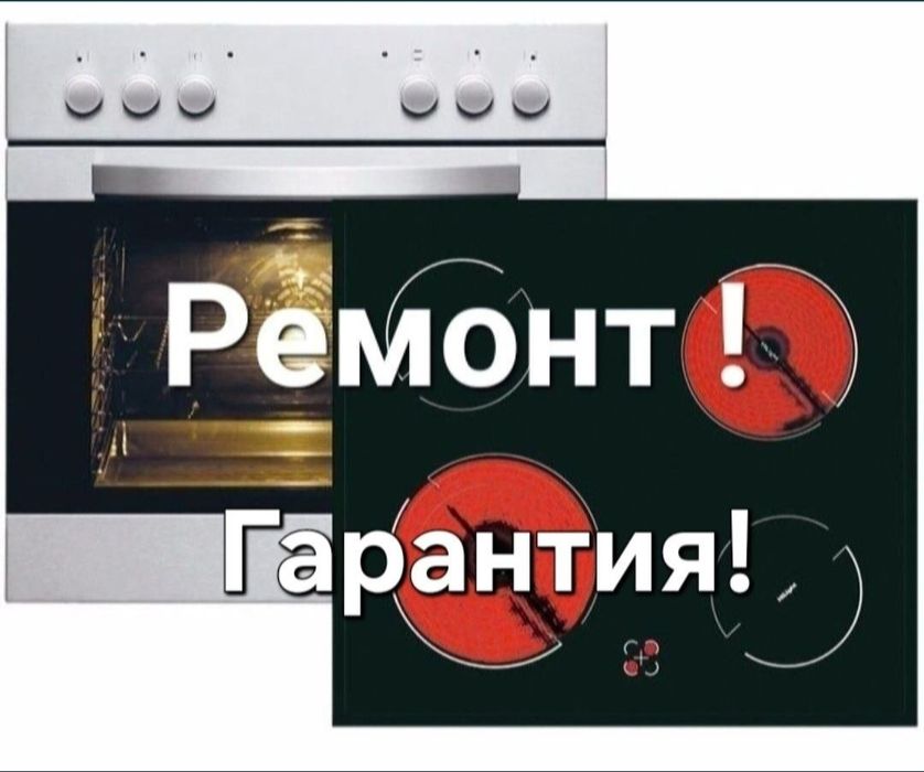 Ремонт электроплит варочных поверхностей духовок сенсорных плит