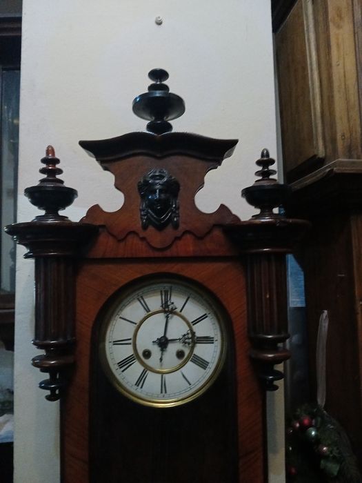 Ceas de perete mecanic cu pendul,functional