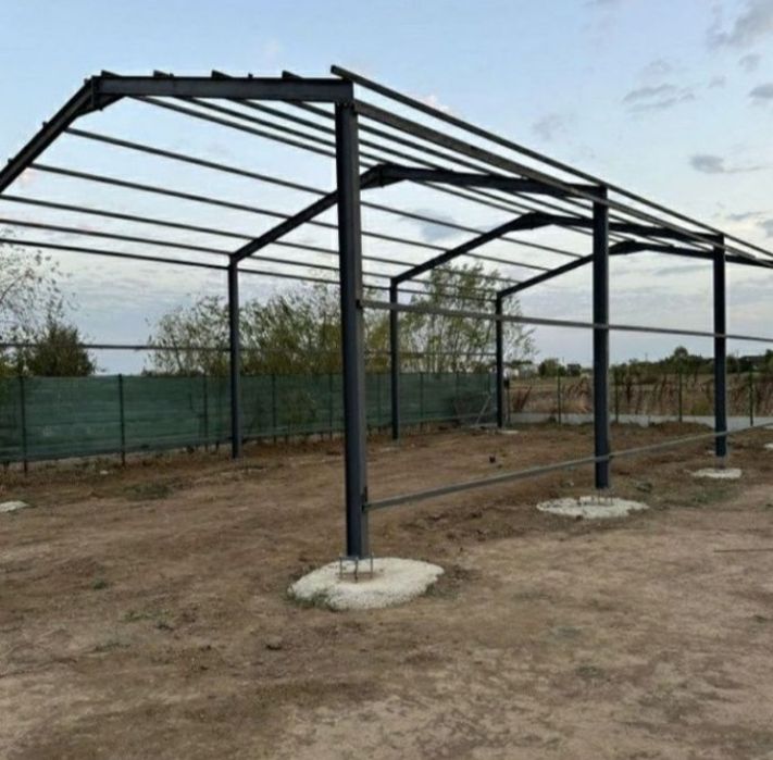 Vand.hala metalică 11×23×4
Hala metalică conpleta 
Din profile i pe 1