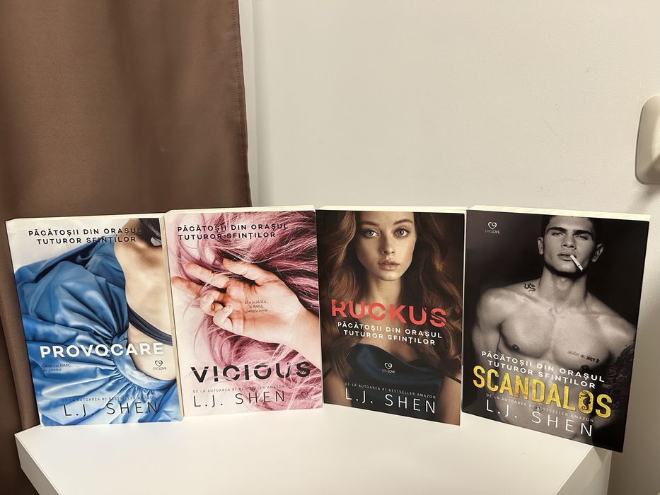 Seria L. J. Shen provocare vicious ruckus scandalos