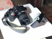 Aparat foto DSLR Nikon D3500, 24.2MP, Negru + Obiectiv AF-P 18-55mm VR