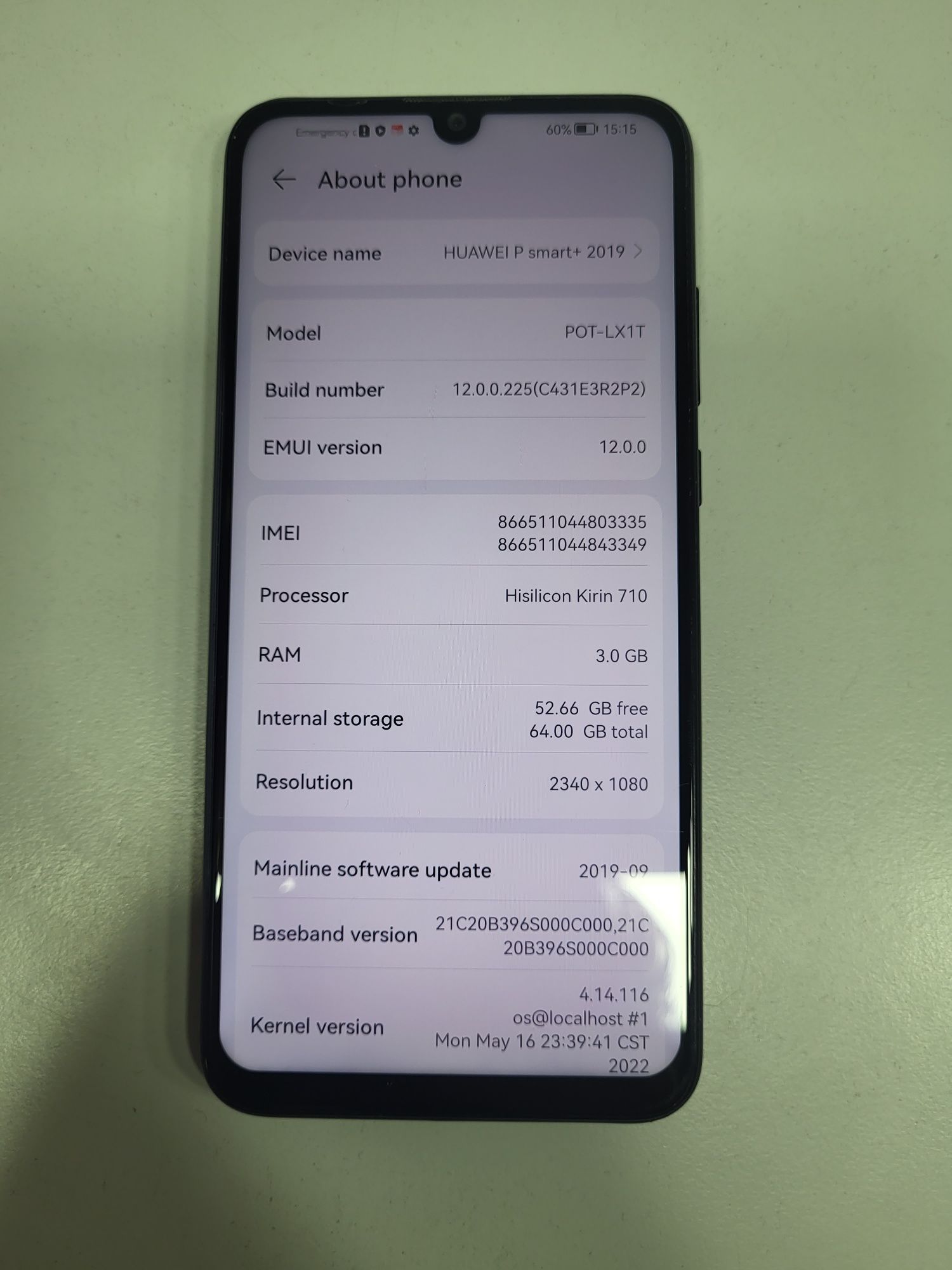 Huawei PSmart+ 2019 Black Dual Sim Ca Nou Impecabil