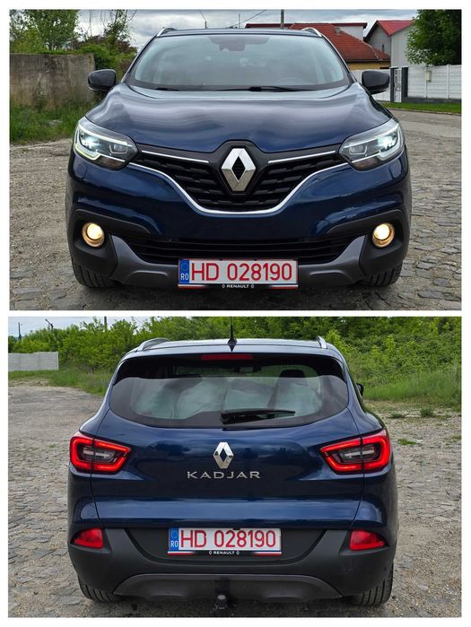 Renault Kadjar/2017/Euro 6/1,6 DCI/131 CP/Bose/Navi/Piele/Keyless/Led