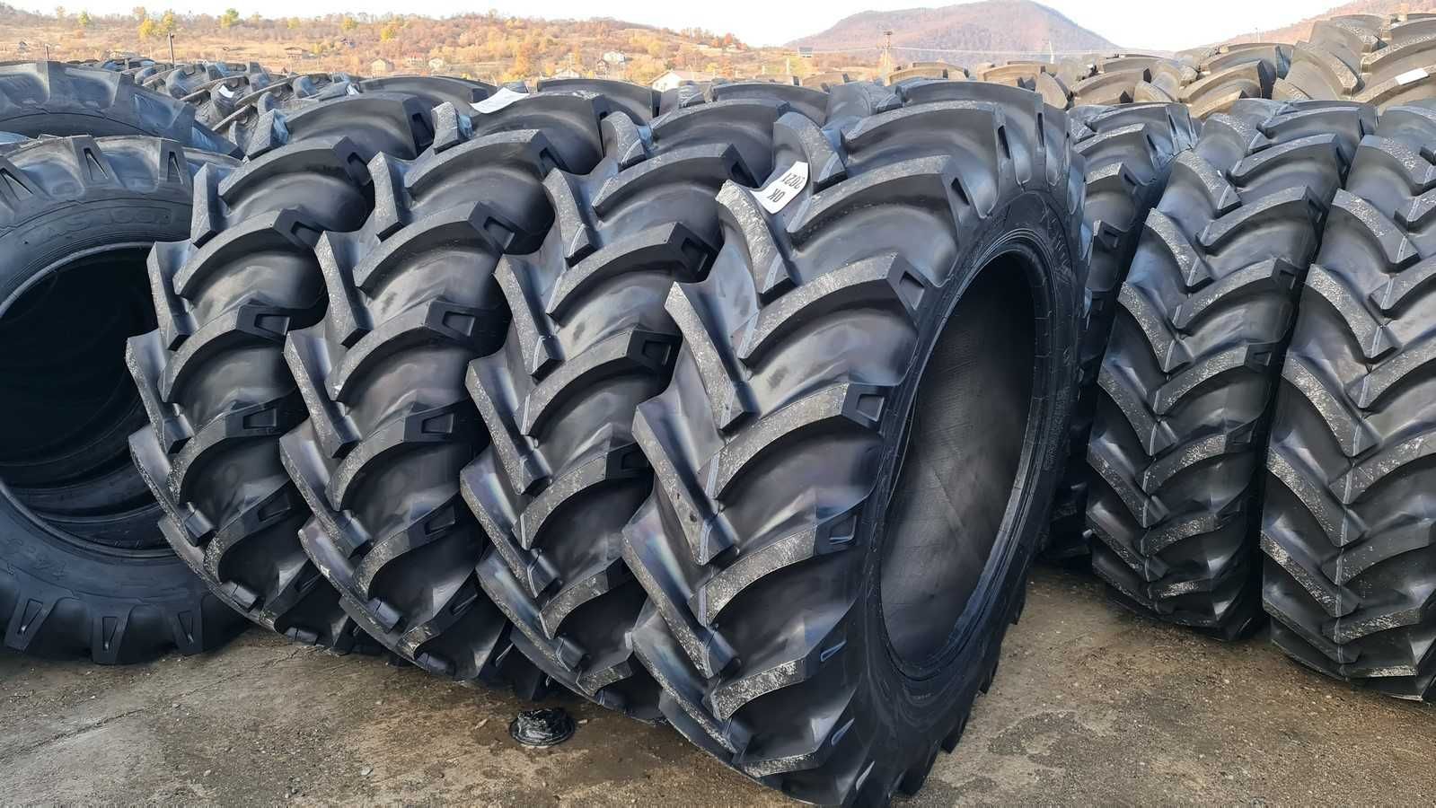 Cauciucuri noi 16.9-34 GTK 14PLY anvelope tractor spate