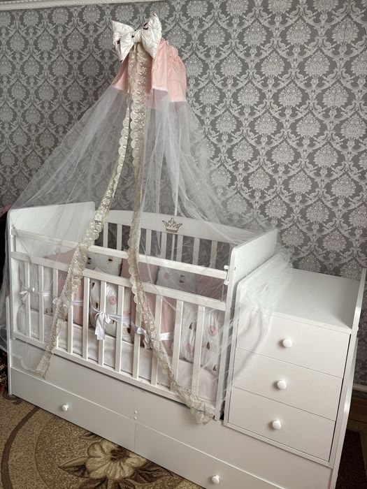 Манеж кровать детский